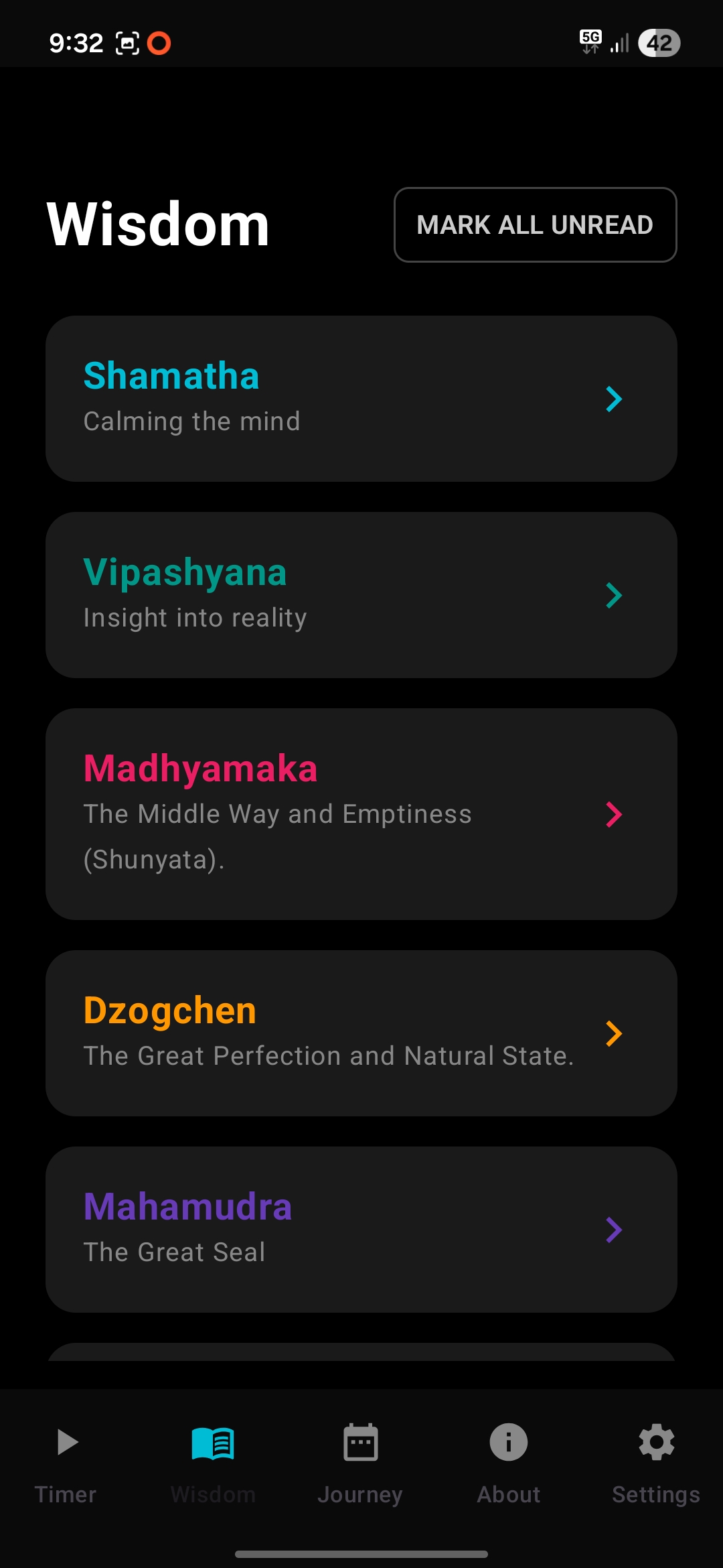 Just Sitting — captură de ecran 3