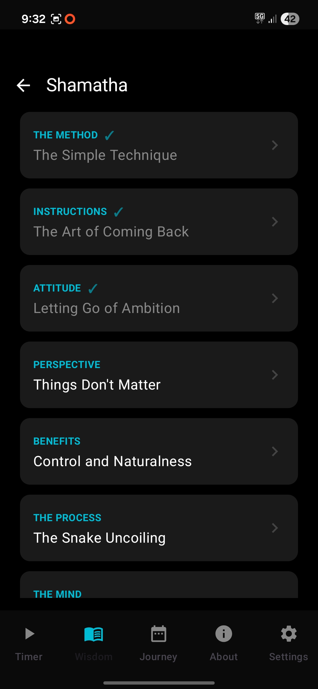 Just Sitting — captură de ecran 4